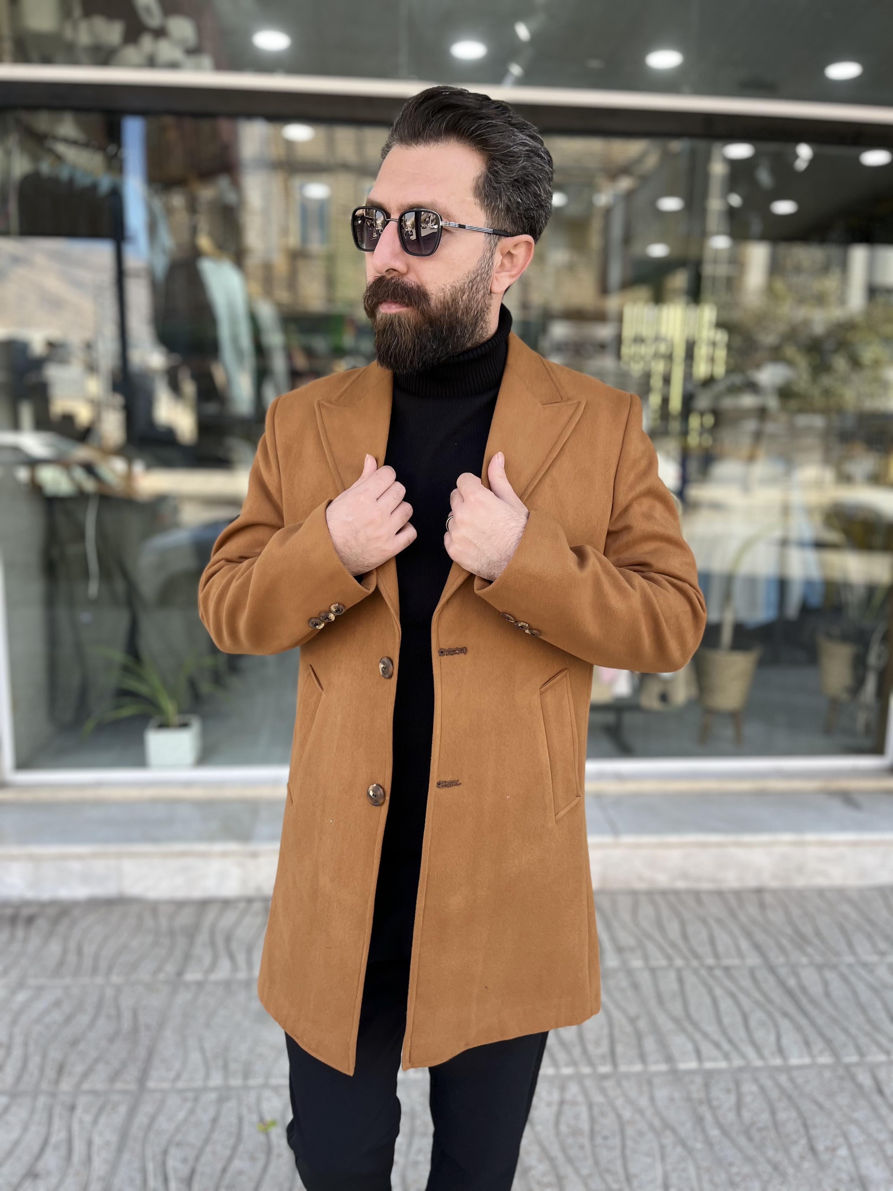 پالتو مردانه فوتر کوبیده